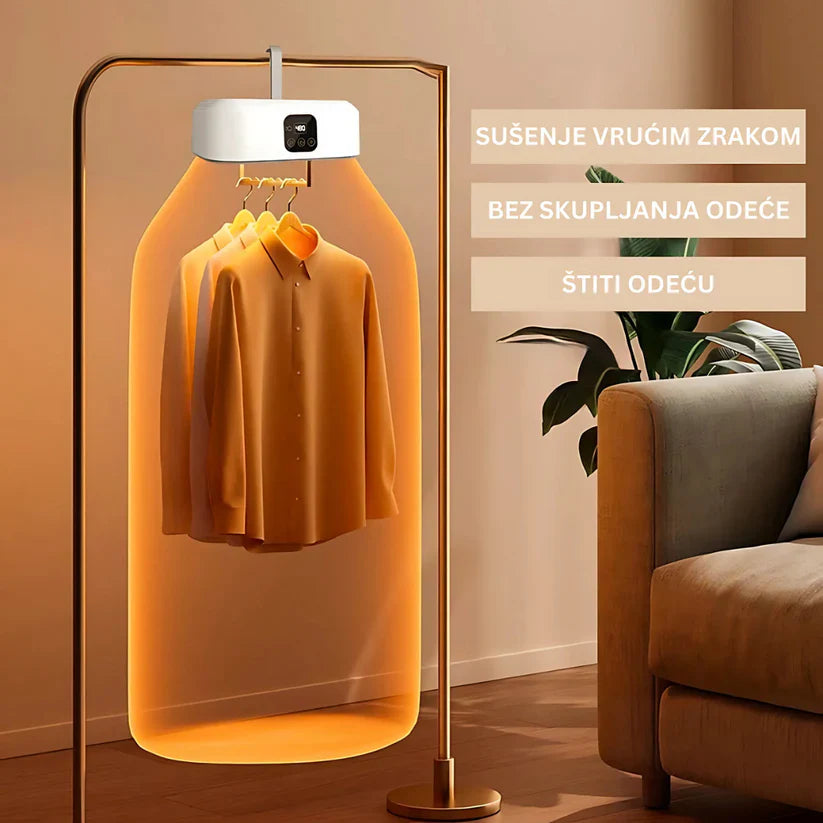 ✨ SmartCare™ Vertikalni Sušač &amp; Osveživač Odeće