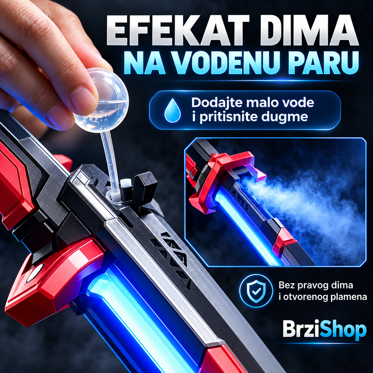 ⚔️ LED MAČ SA EFEKTOM DIMA™