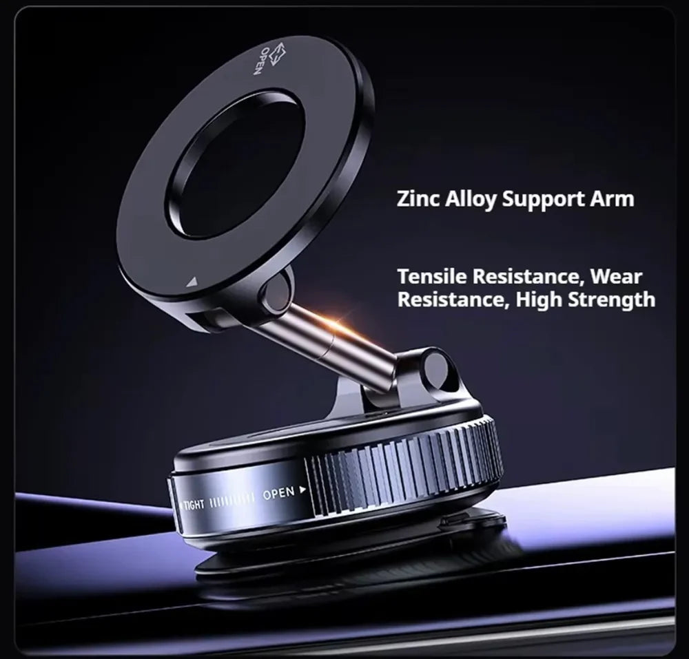 📱🧲 MagGrip 360™ – Stabilan Držač Telefona sa Vakum Tehnologijom