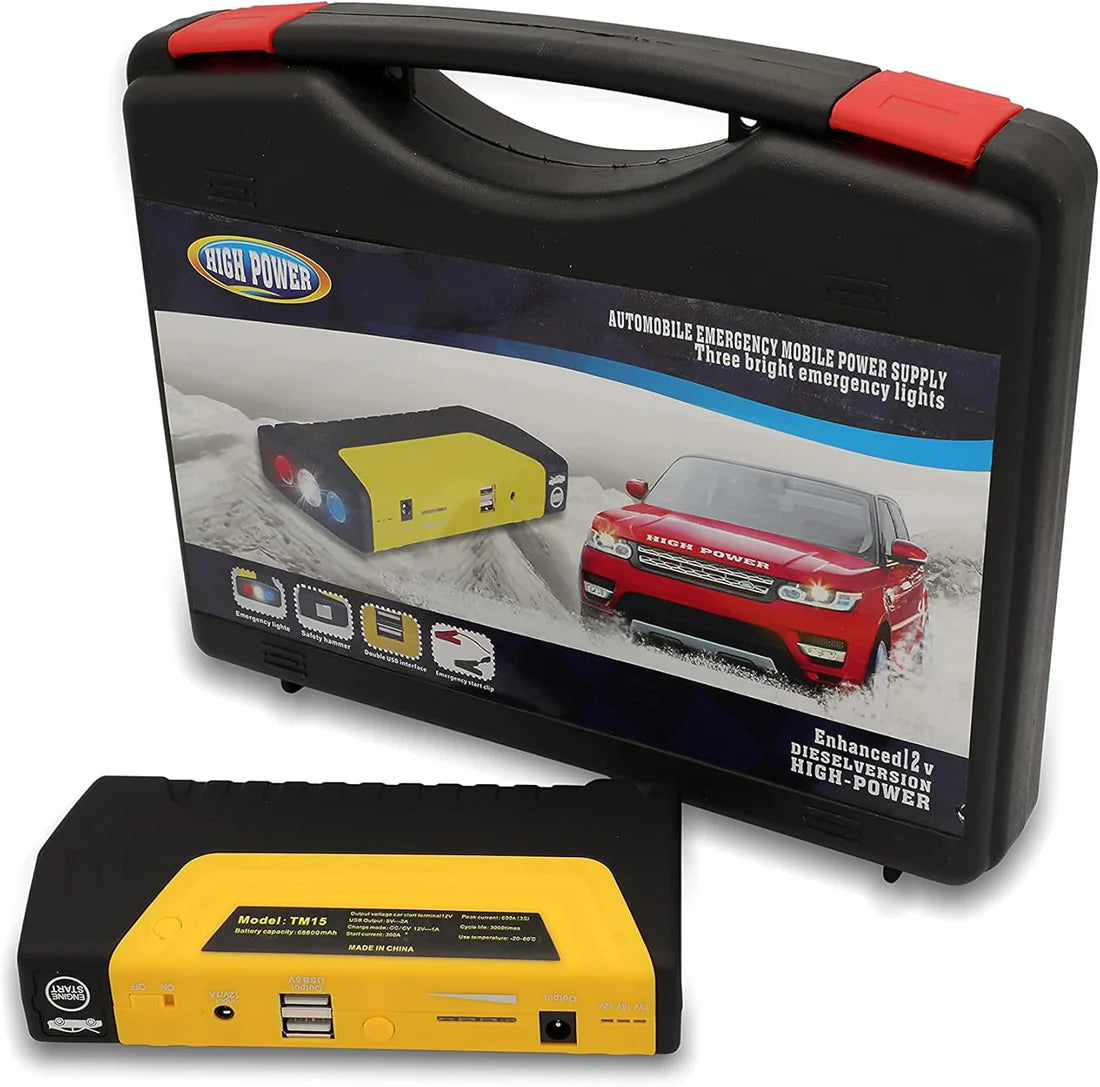 Prenosni Jump Starter – Upali Auto Za 3 Sekunde!
