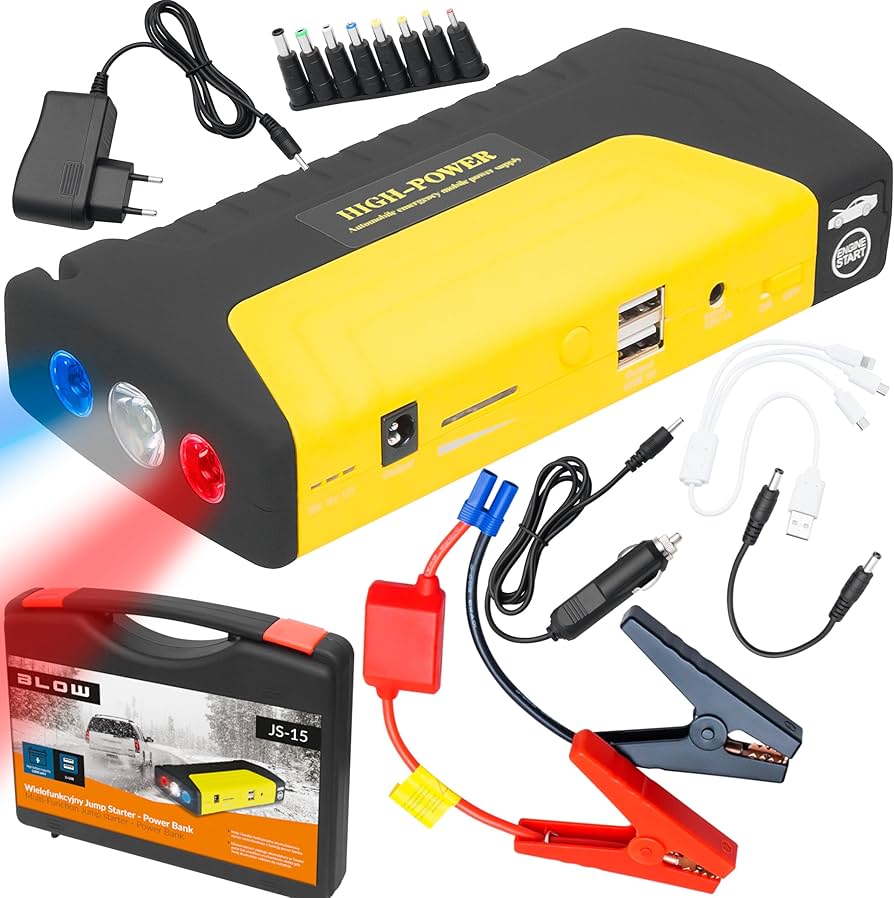 Prenosni Jump Starter – Upali Auto Za 3 Sekunde!