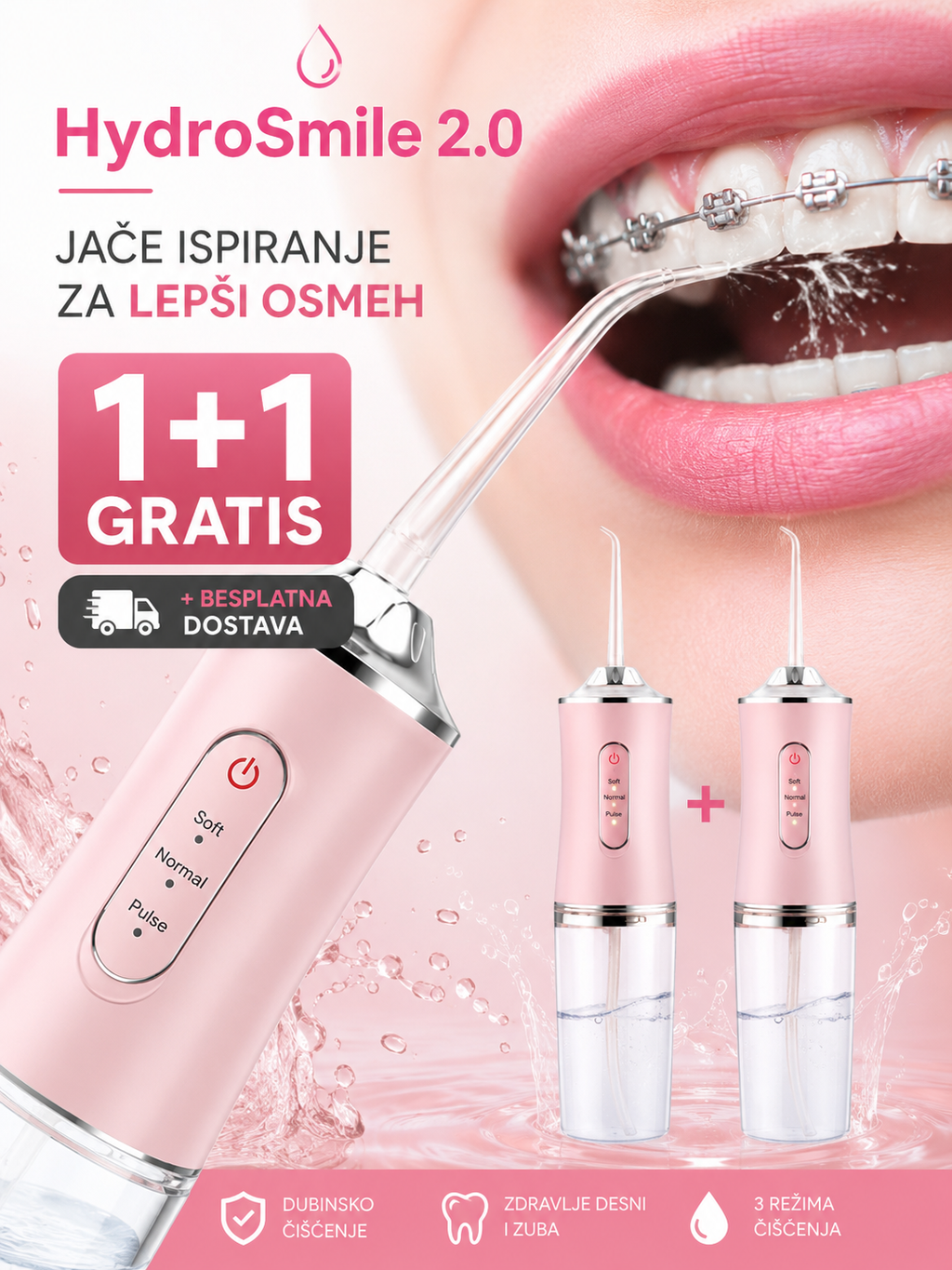 🦷 HydroSmile™  1+1 GRATIS!  Besplatna Dostava