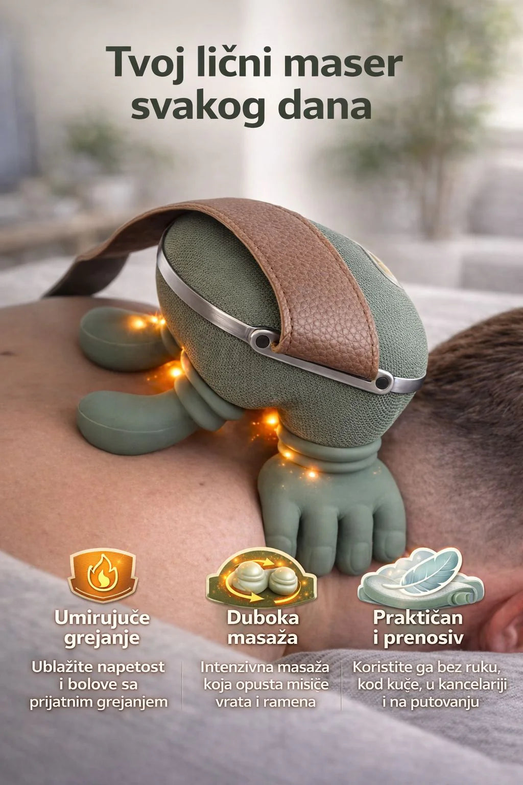 🐢 Relax Pro™ Masažer + BESPLATNA DOSTAVA
