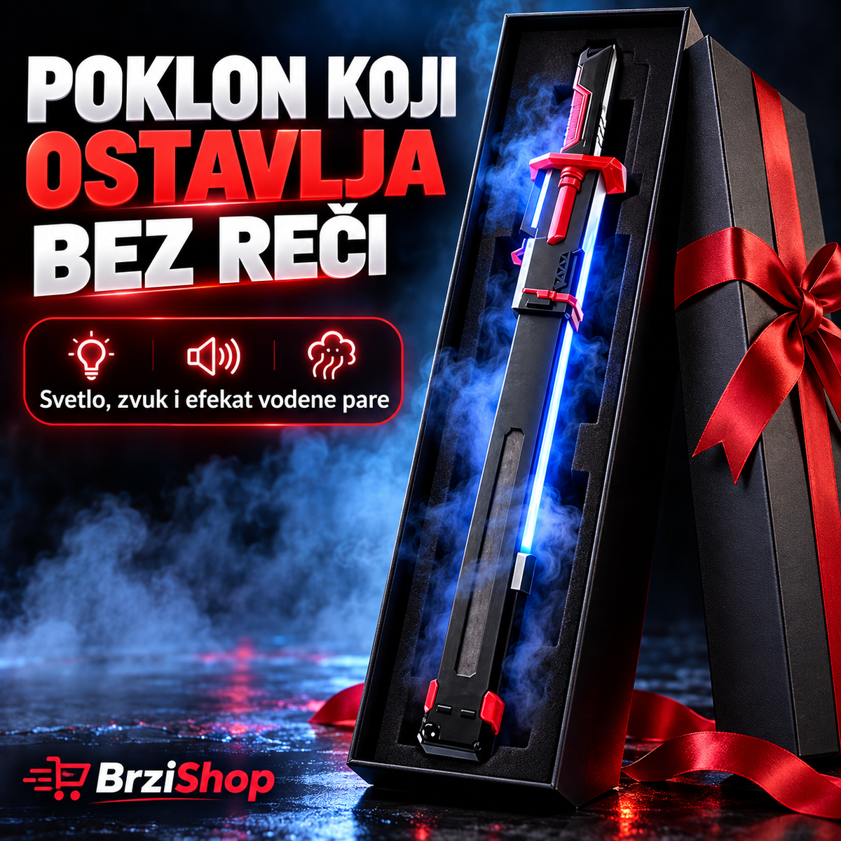 ⚔️ LED MAČ SA EFEKTOM DIMA™