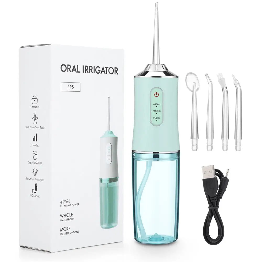 🦷 HydroSmile™ Oralni Irigator 1+1 GRATIS!